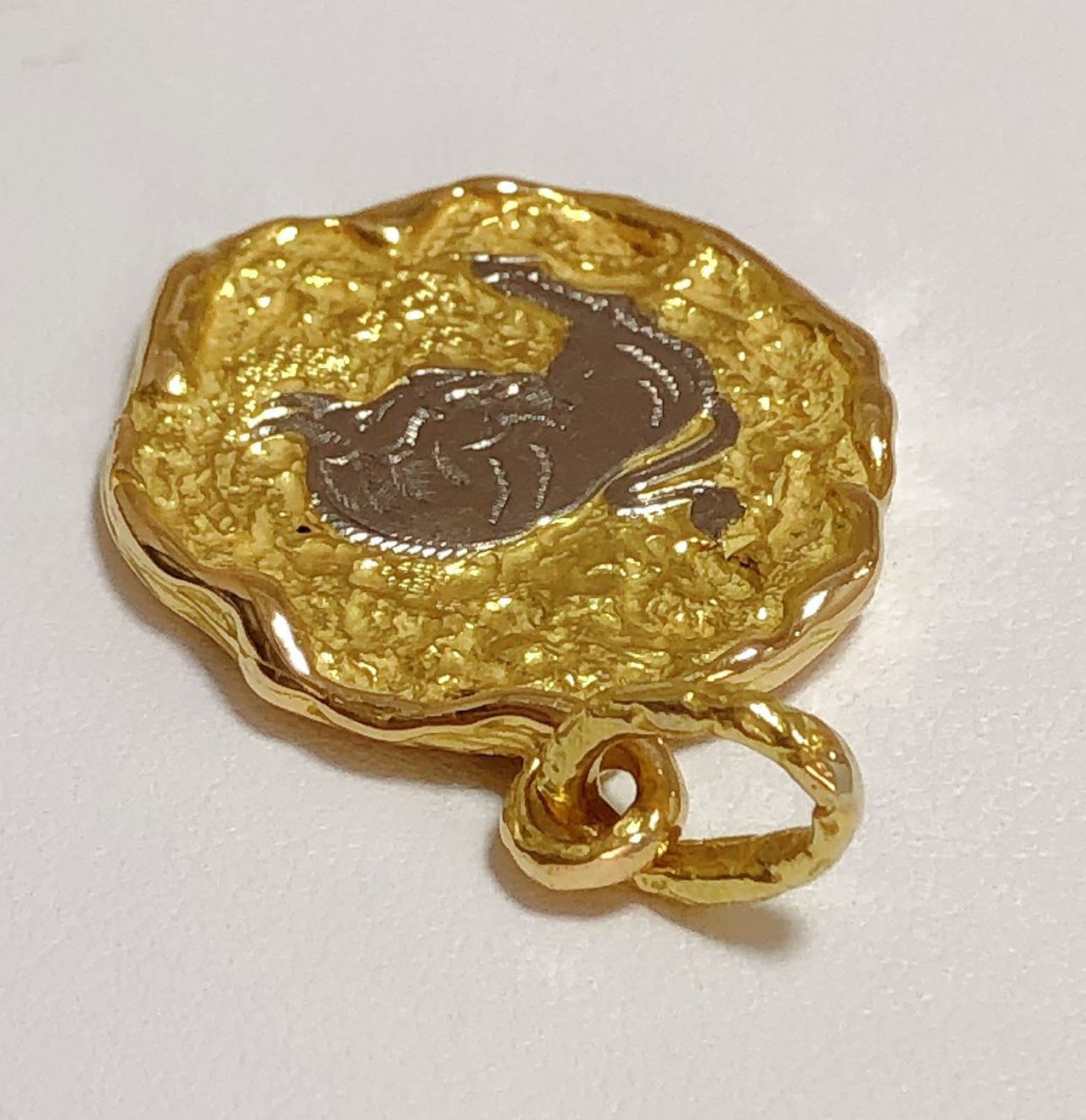 ショーメ Chaumet K18YG/K18WG ゾディアック ペンダントトップ