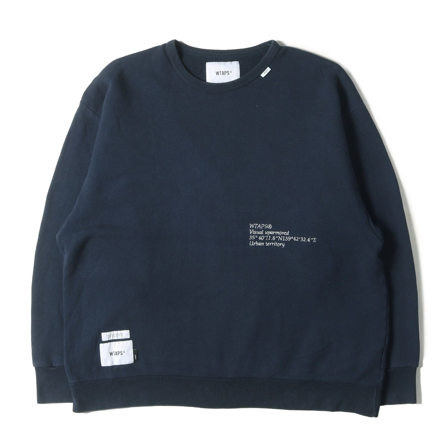 ダブルタップススウェット WTAPS ダブルタップス 24SS WOUND/SWEATER/POLY.:///: 241ATDT