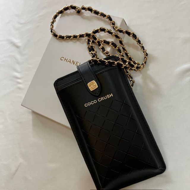 希少✨️ CHANEL スマホショルダー 携帯ストラップ ロゴ ココマーク CHANEL - 新品 新作 CHANELシャネル ココマークロゴネック