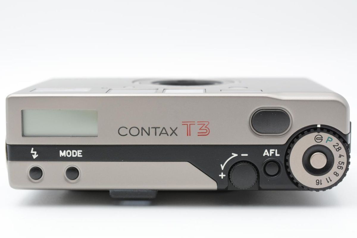 コンタックス　CONTAX T3 チタンシルバー　中古品 中古】CONTAX コンタックス T3 シルバー シングル フィルムカメラ 高級