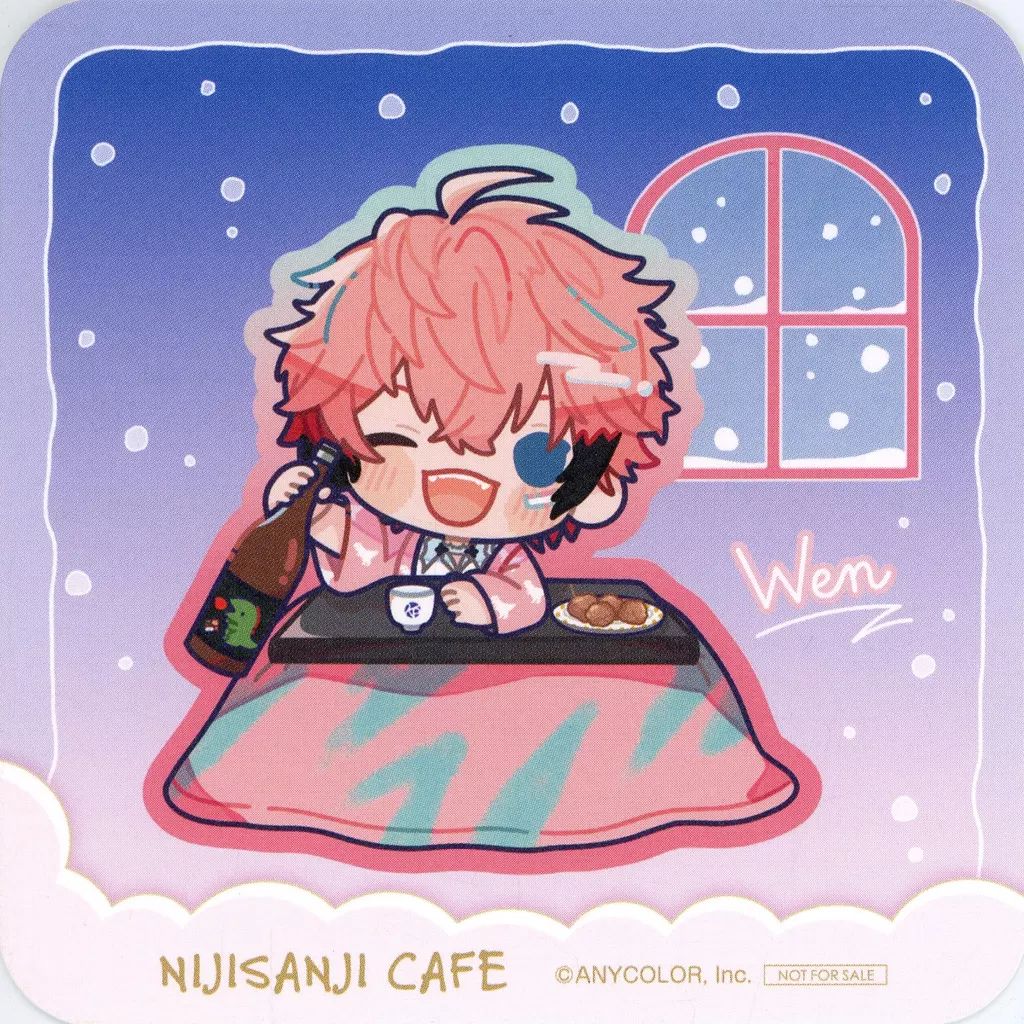中古】コースター 赤城ウェン(ミニキャラ/こたつ) オリジナル