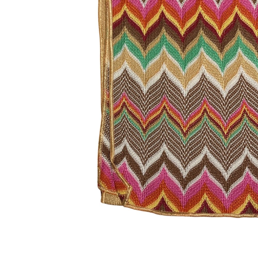 MISSONI ミッソーニ 総柄 ストール MISSONI ミッソーニ ストール 未使用品 3914 マルチカラー