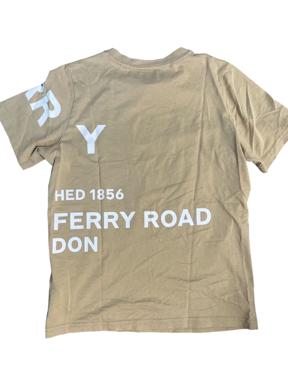 BURBERRY バーバリー】ロゴグラフィック Tシャツ ベージュ 12Y（152cm