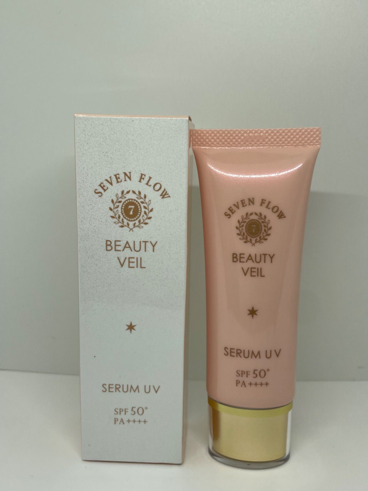 セブン フロー ビューティ ヴェール〈日中用美容液・化粧下地〉40g ピドナコスメショップ メルカリ