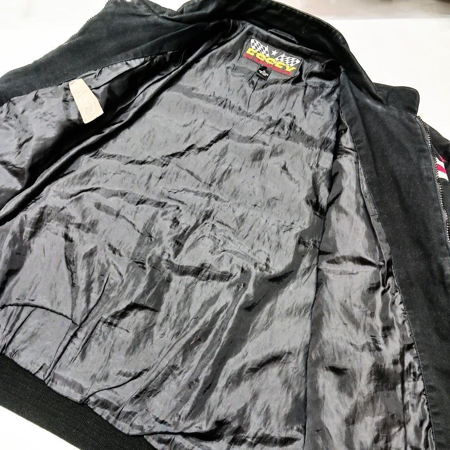 90s ESSEX CHEVROLET レーシングジャケット 古着 XL 古着 ESSEX CHEVROLET シボレー レーシングジャケット メンズL