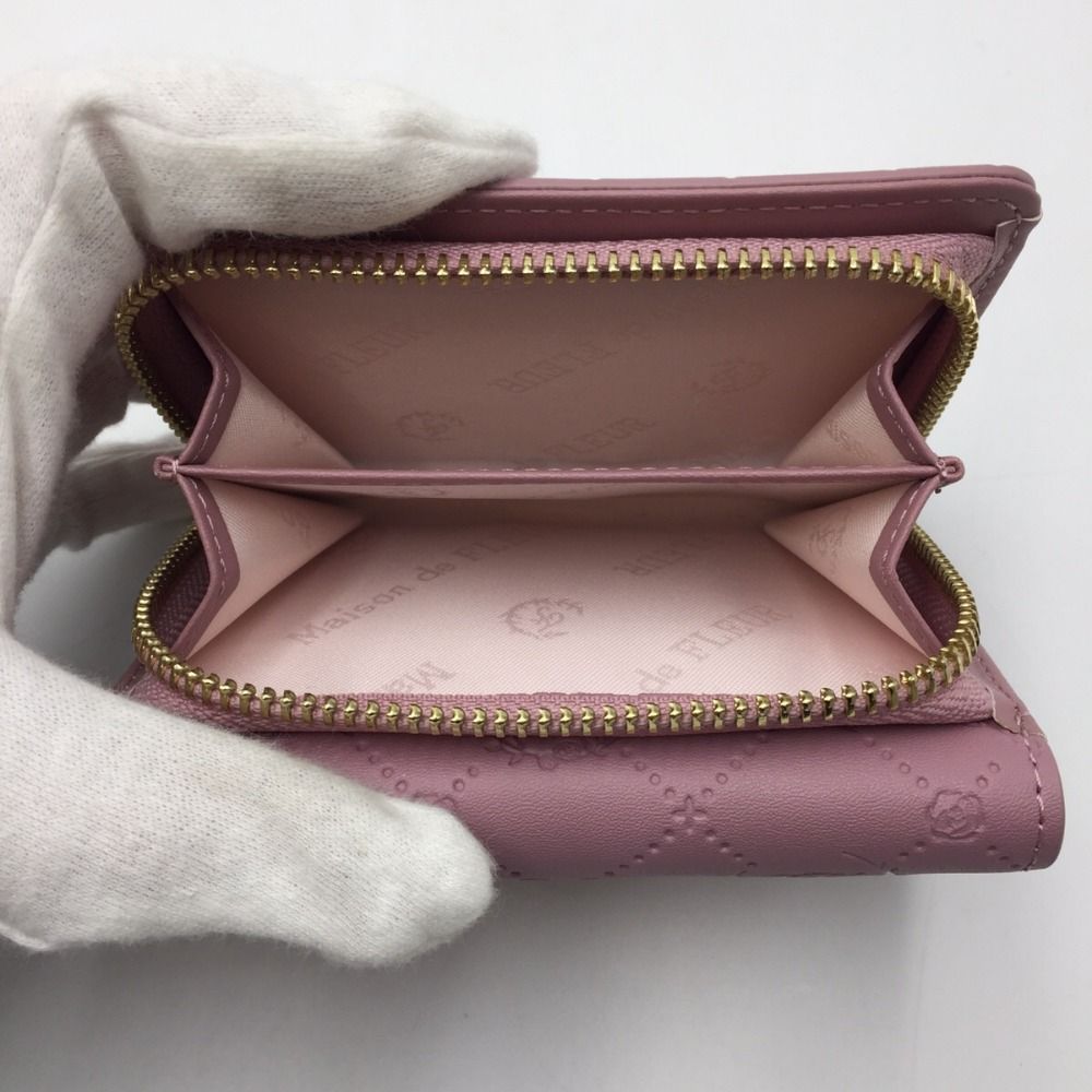 三つ折り財布 Maison de FLEUR メゾンドフルール カラー