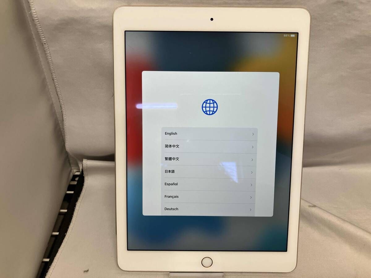 「美品」iPadAir 2 ゴールド 64GB 本体　動作確認済み iPad Air2 ゴールド 64GB Wi-Fiモデル Apple 中古 美品 動作確認