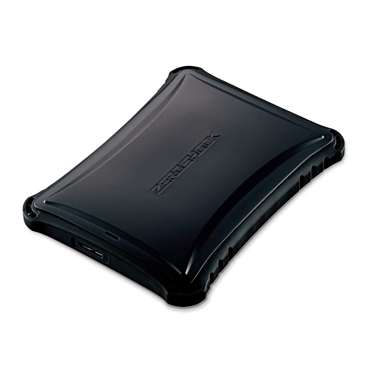 エレコム 外付けSSD 1TB ポータブル USB3.2 Gen2 対応 PS5|PS4 メーカー動作 済 耐衝撃 ZEROSHOCK ブラック ESD-ZSA1000GBK ブラック 1TB