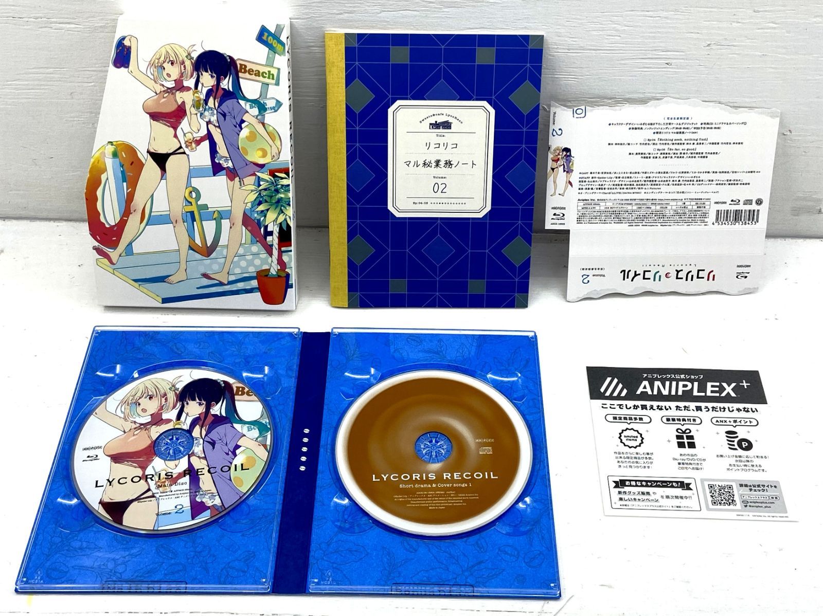 Blu-ray リコリス・リコイル LYCORIS RECOIL Volume 2-4 [完全生産限定