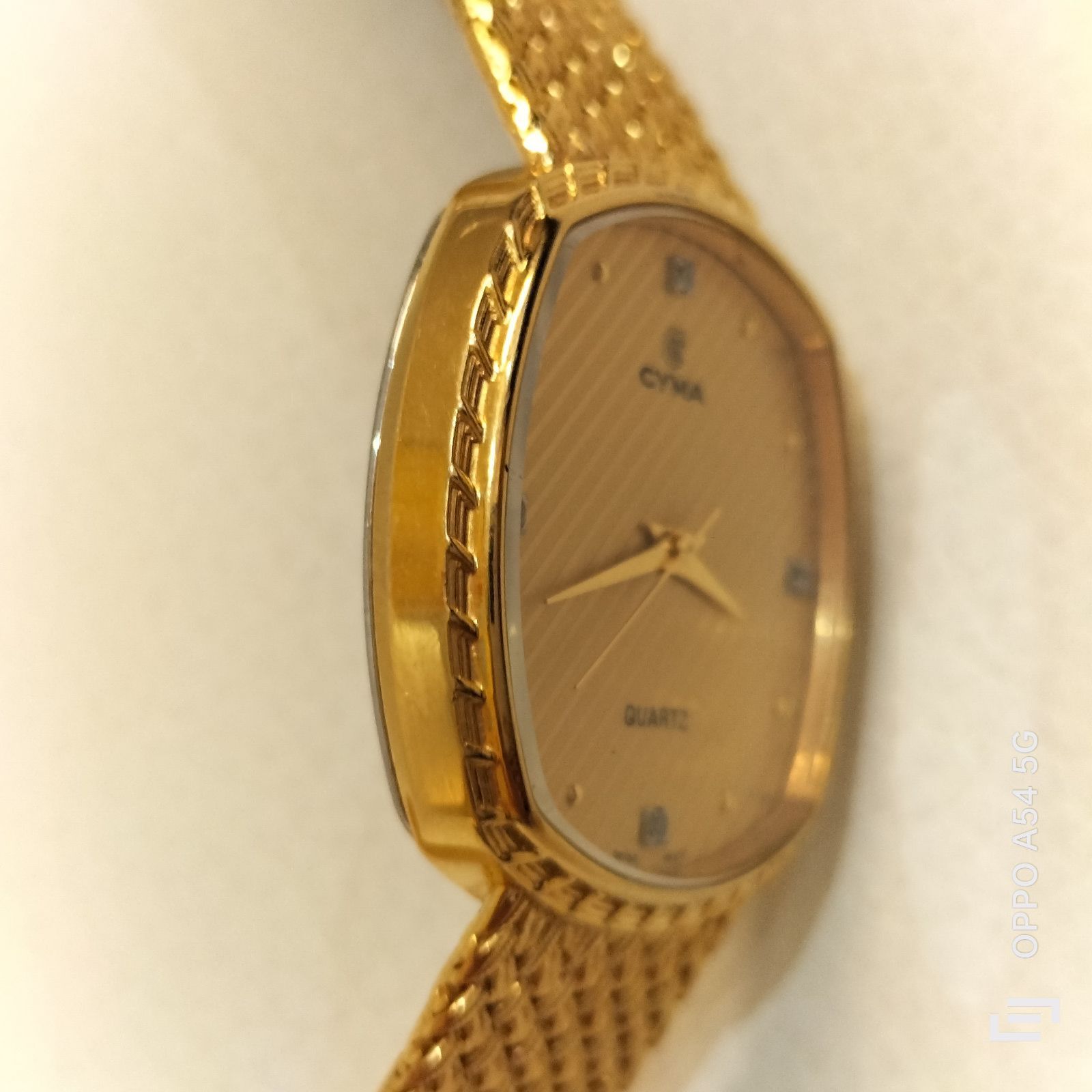 CYMA 腕時計 ゴールド 4P 604SPメンズ - 腕時計(アナログ)