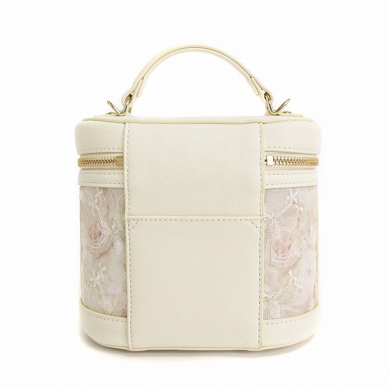 DIANA 刺繍チュールバニティBAG 新品未使用 ダイアナ DIANA 刺繍チュールバニティBAG ハンドバッグ