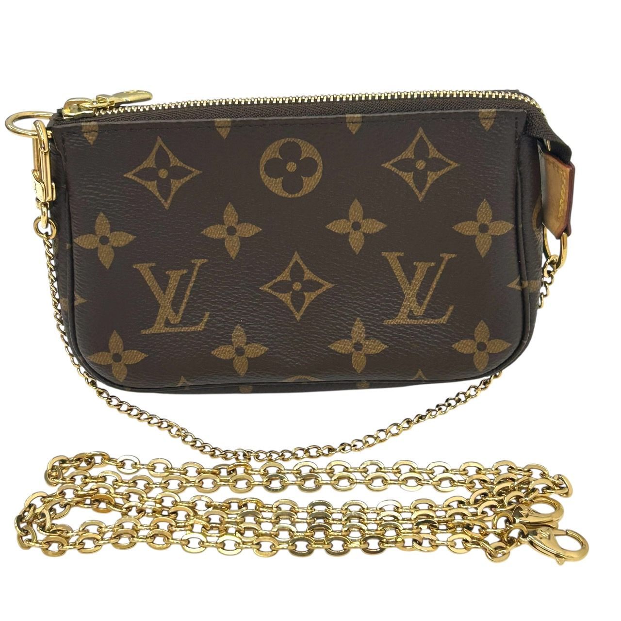 人気✨LOUIS VUITTON モノグラム アクセソワール アクセサリーポーチ ルイヴィトンアクセソワールアクセサリーポーチロングショルダーモノグラム