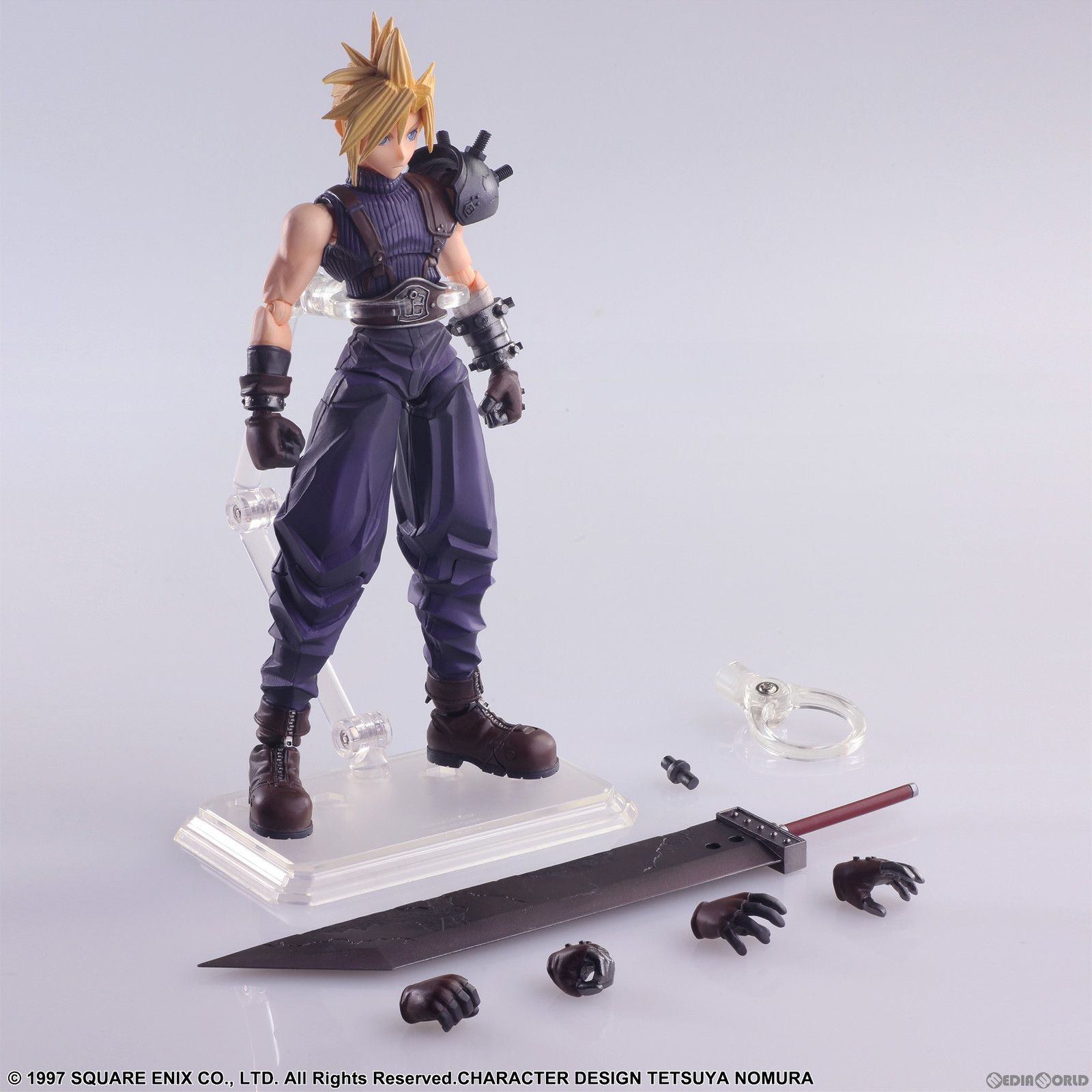 ANYCCS - 証明書交換券付属 BRING ARTS(ブリングアーツ) クラウド・ストライフ FINAL FANTASY VII(ファイナルファンタジー7) 完成品 可動フィギュア スクウェア・エニックス ANYCCS - 証明書交換券付属 BRING ARTS(ブリングアーツ
