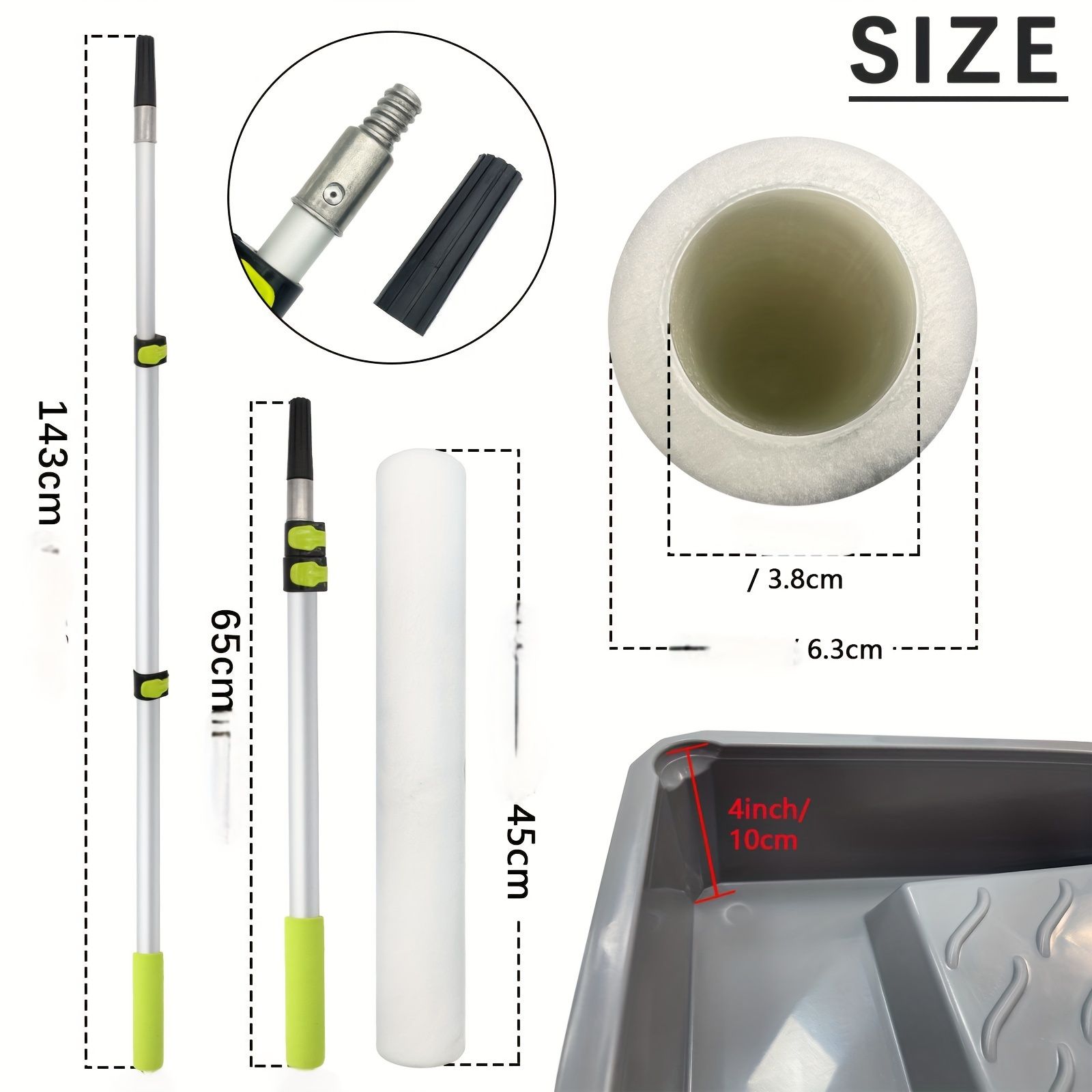 - 7ピースメタル＆プラスチックプロフェッショナルペインティングキット