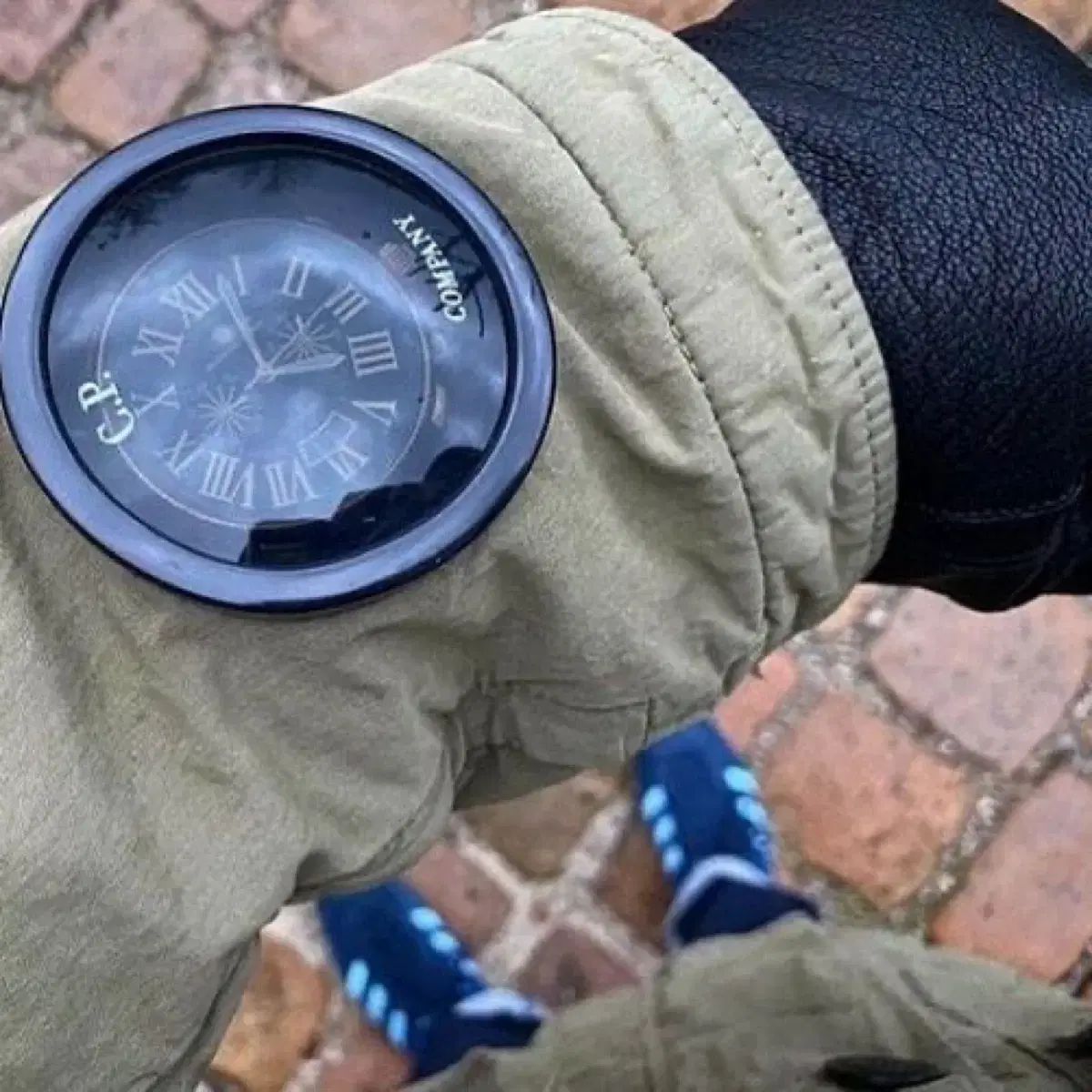 00 s C.P. COMPANY シーピーカンパニー micro kei レンズ オーバーサイズシャツジャケット