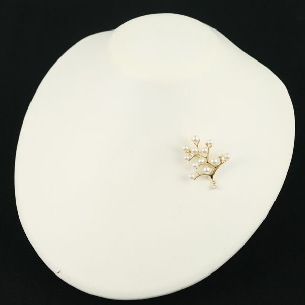 真珠ブローチ　ミキモト真珠島　パール SummerSALE開催! 8/9～8/18 10時迄!】MIKIMOTO ミキモト パール