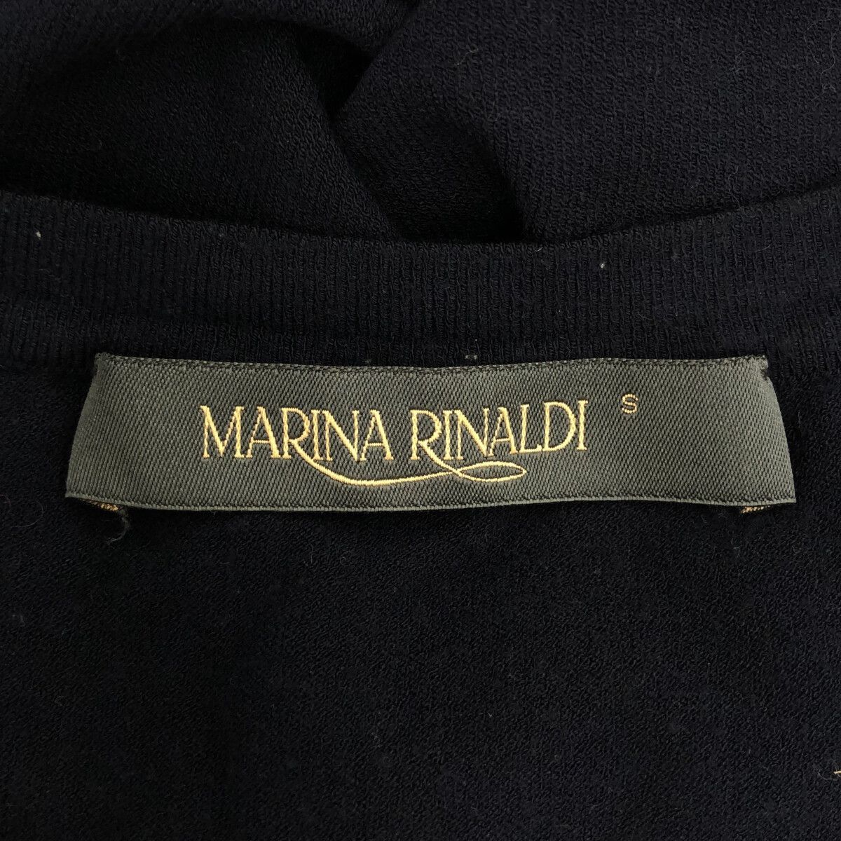 ☆美品☆ MARINA RINALDI マリナリナルディ トップス ブラウス Uネック 