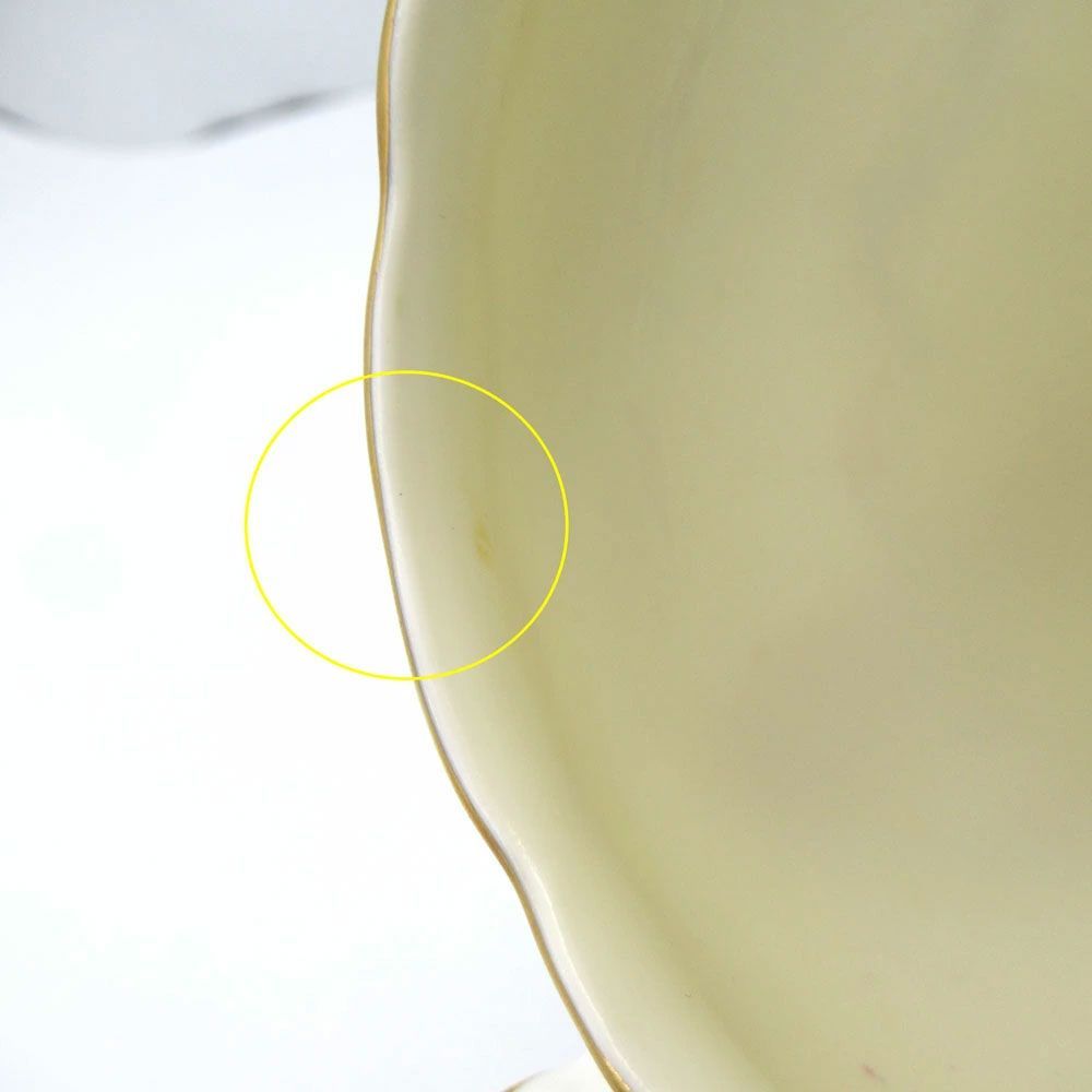  ヴィンテージ 食器 ミルクジャグ Aynsley エインズレイ 一部ハンドペイント イギリス 1939年頃 23 A 823-5 クリーマー コーヒー ティーカップ