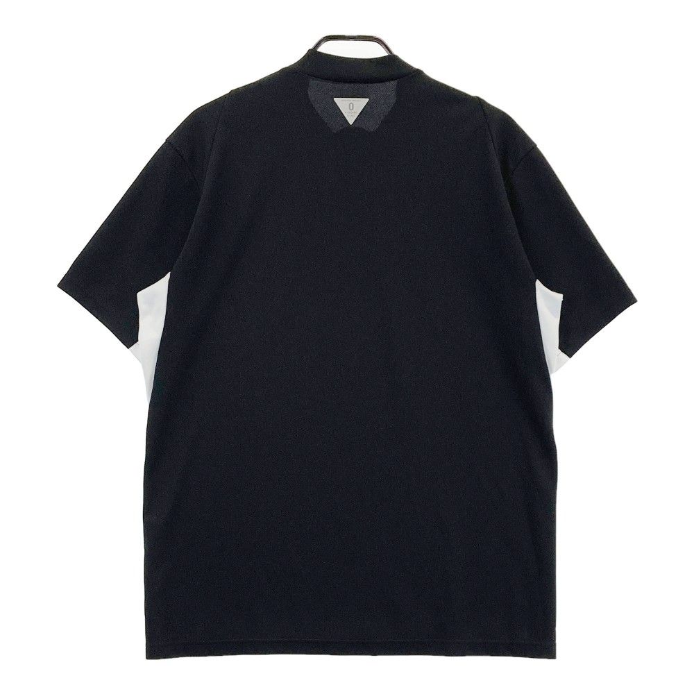 サイズ：3 K-3B ケースリービー  モックネック 半袖Tシャツ  ブラック系 [240101443645] ゴルフウェア メンズ ストスト サイズ：3 K-3B ケースリービー モックネック 半袖Tシャツ