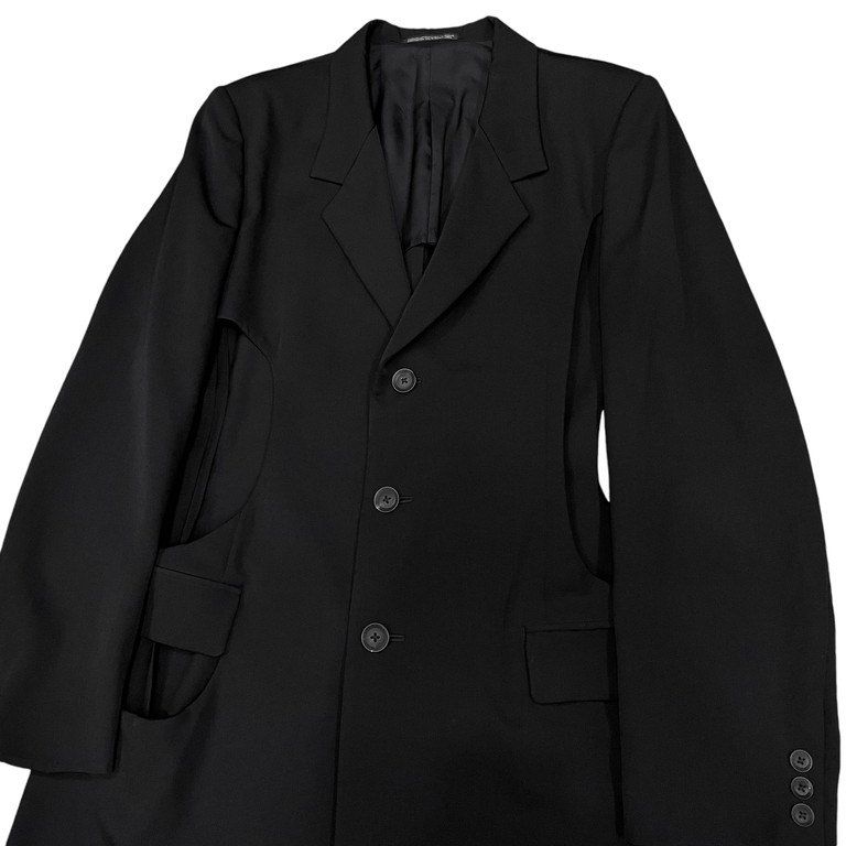 Yohji Yamamoto Pour Homme 19SS ウールギャバジンカットアウト