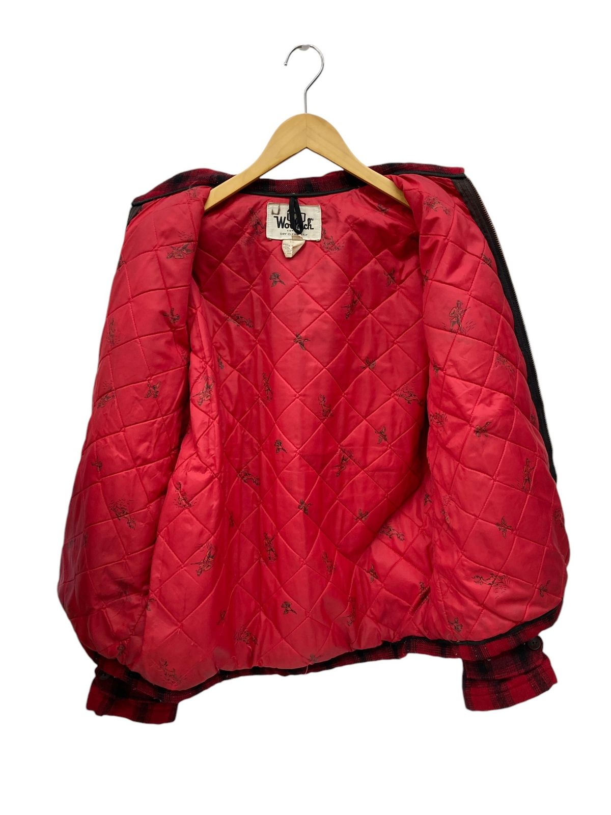 Woolrich (ウールリッチ) 70s チェック ウール ハンティングジャケット