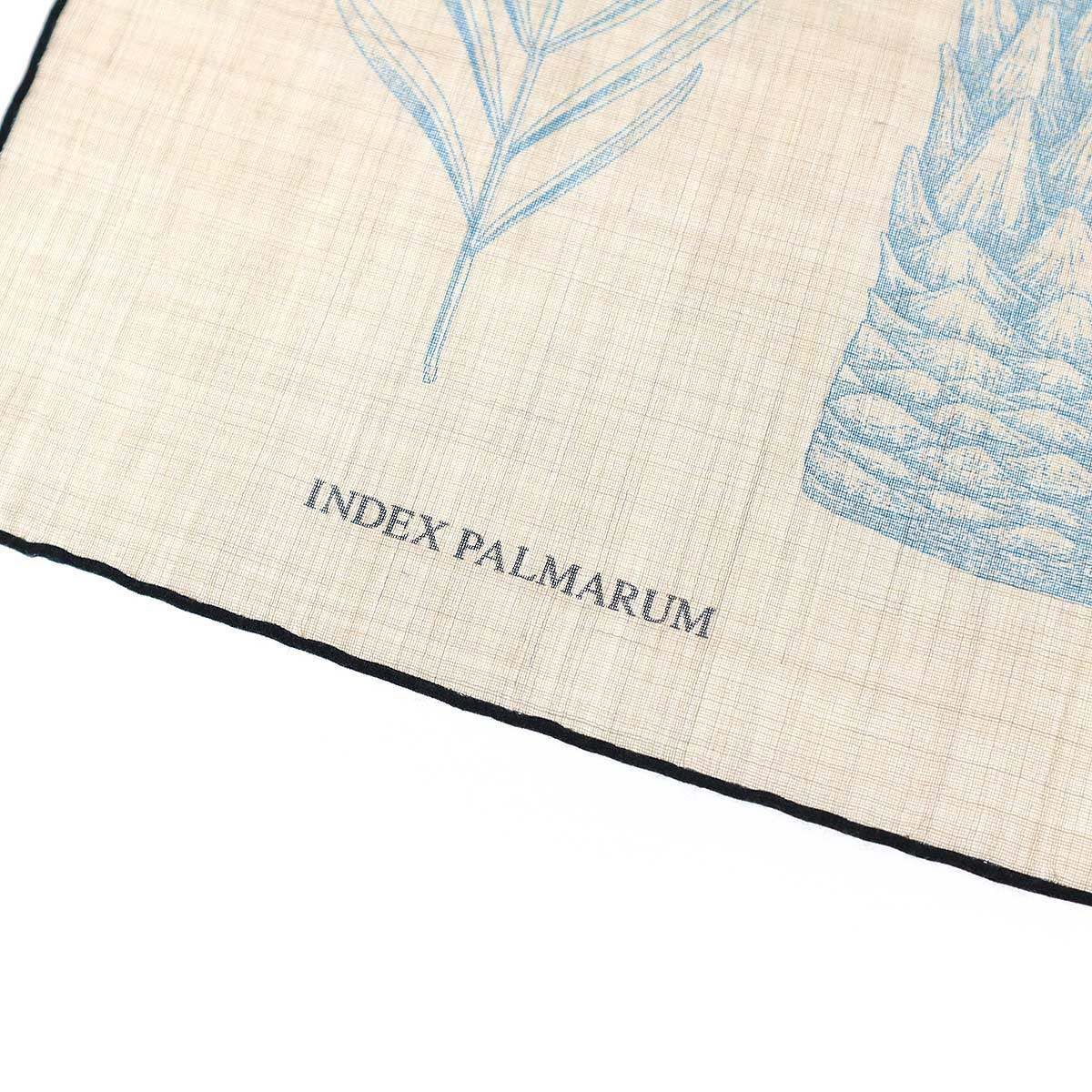 HERMES エルメス 2023 カレ90 Index Palmarum ヤシの目録 カシミヤ