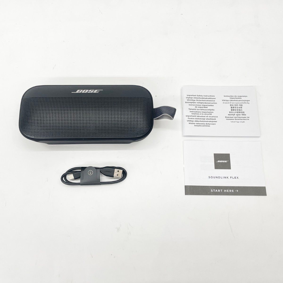〇〇BOSE ボーズ スピーカー SoundLink Flex Bluetooth speaker 865983-0100 ブラック
