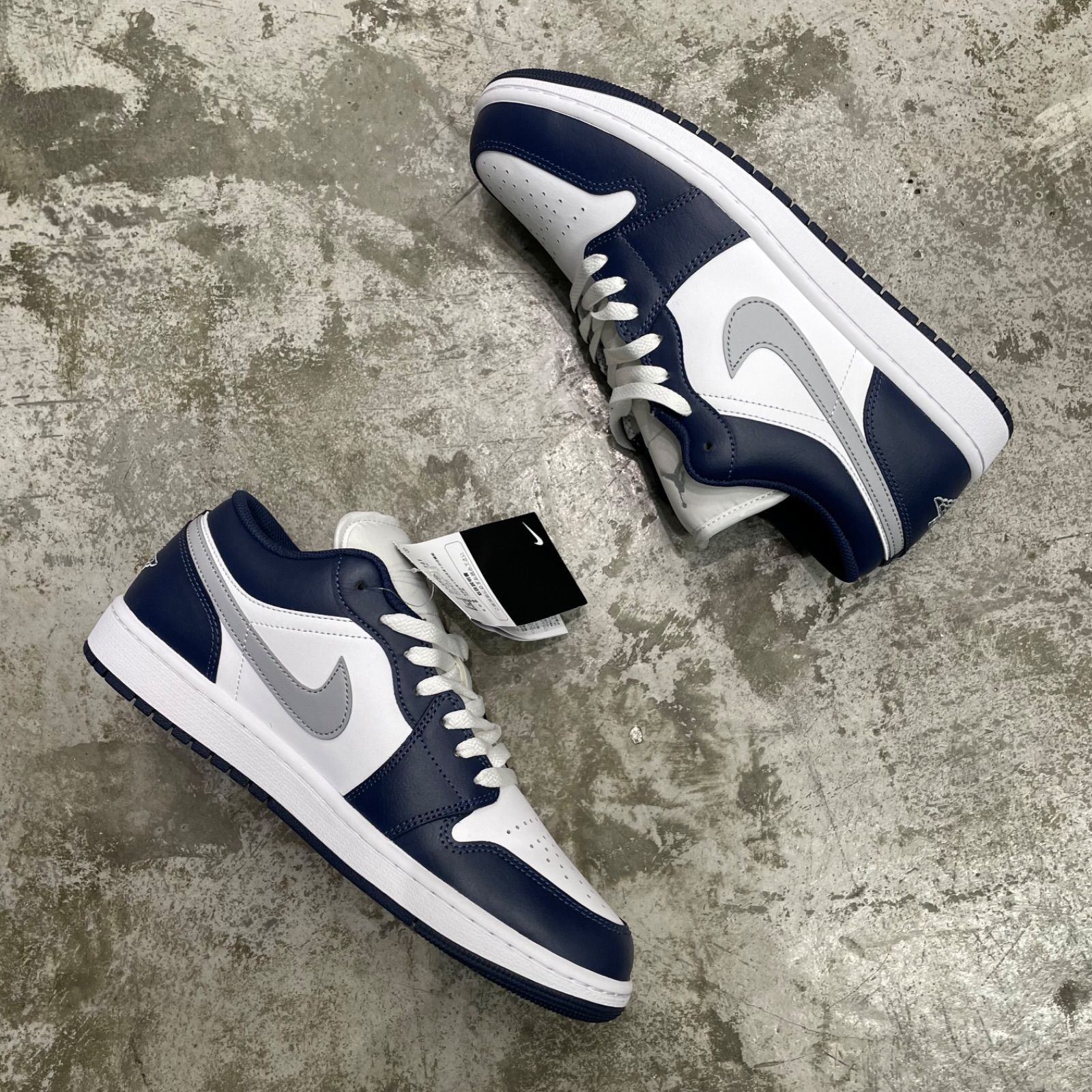 国内正規 NIKE Air Jordan 1 Low Midnight Navy ジョーダン1 