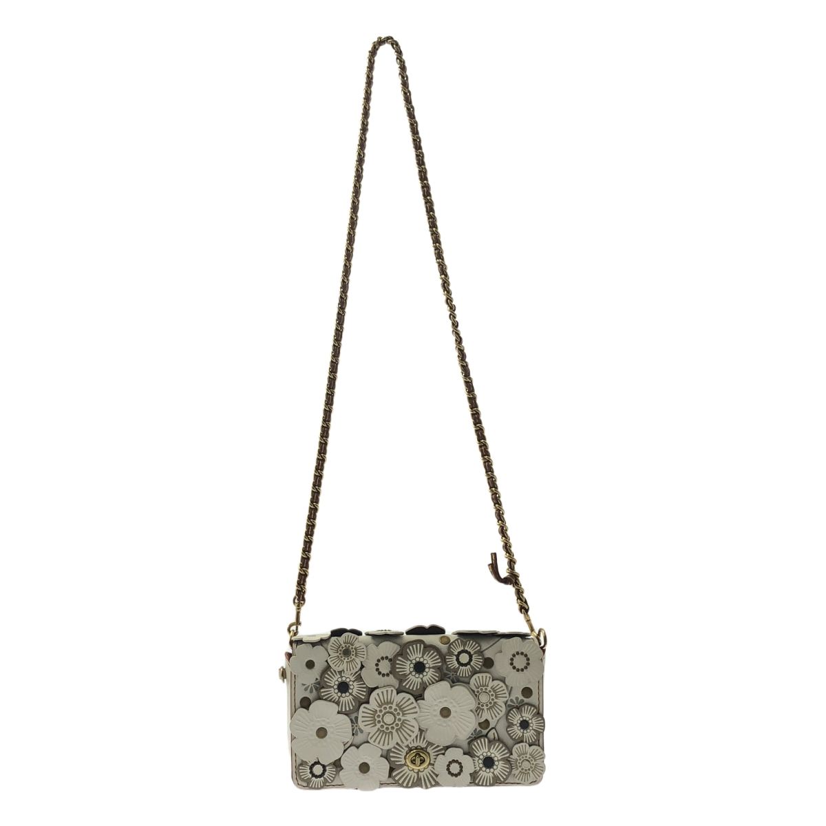 coach コーチ ディンキー ティーローズ チェーン ショルダー 美品】 COACH / コーチ | ティーローズ ディンキー チェーン