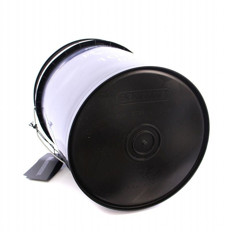 ネイバーフッド NEIGHBORHOOD SRL. BUCKET バケツ ロゴ プリント F 黒  