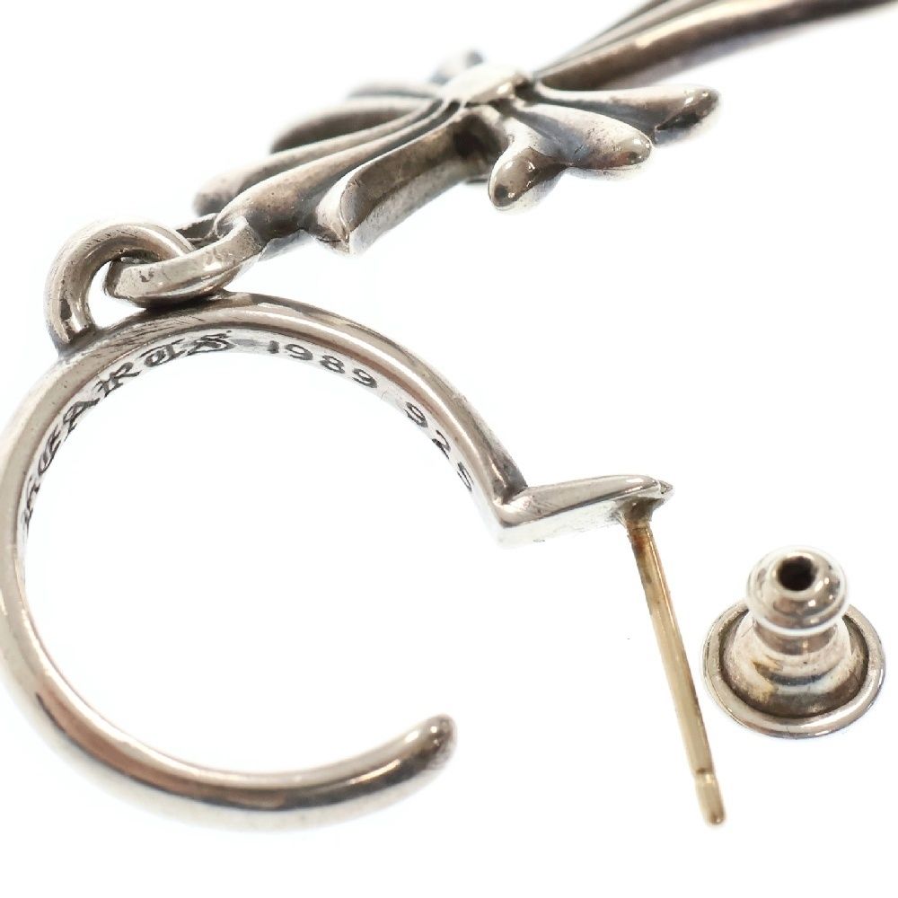 CHROME HEARTS (クロムハーツ) TINY CH CROSS タイニーCHクロス フープ  