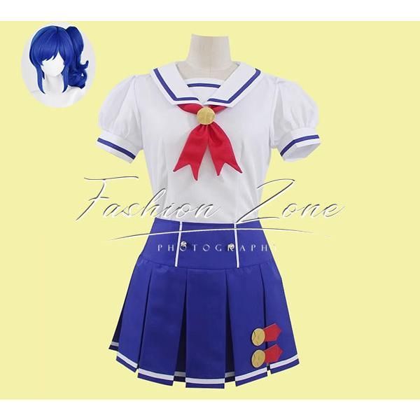 ◆アイカツ シリーズ 風 星宮 いちご 霧矢 あおい 紫吹 蘭 有栖川 おとめ 藤堂 学園制服 コスプレ衣装 ウィッグ cosplay ハロウィ