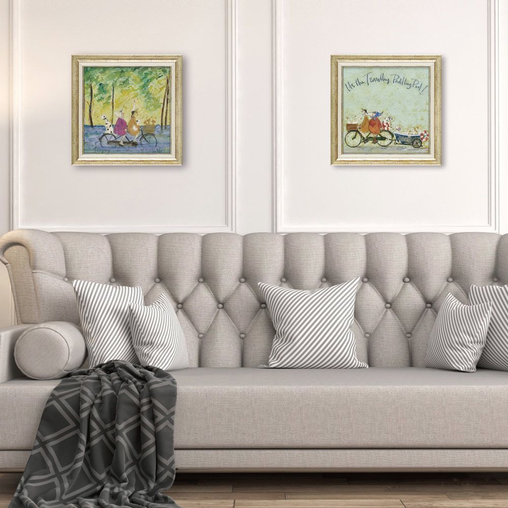 絵画 サム トフト ブルーベルズで合唱