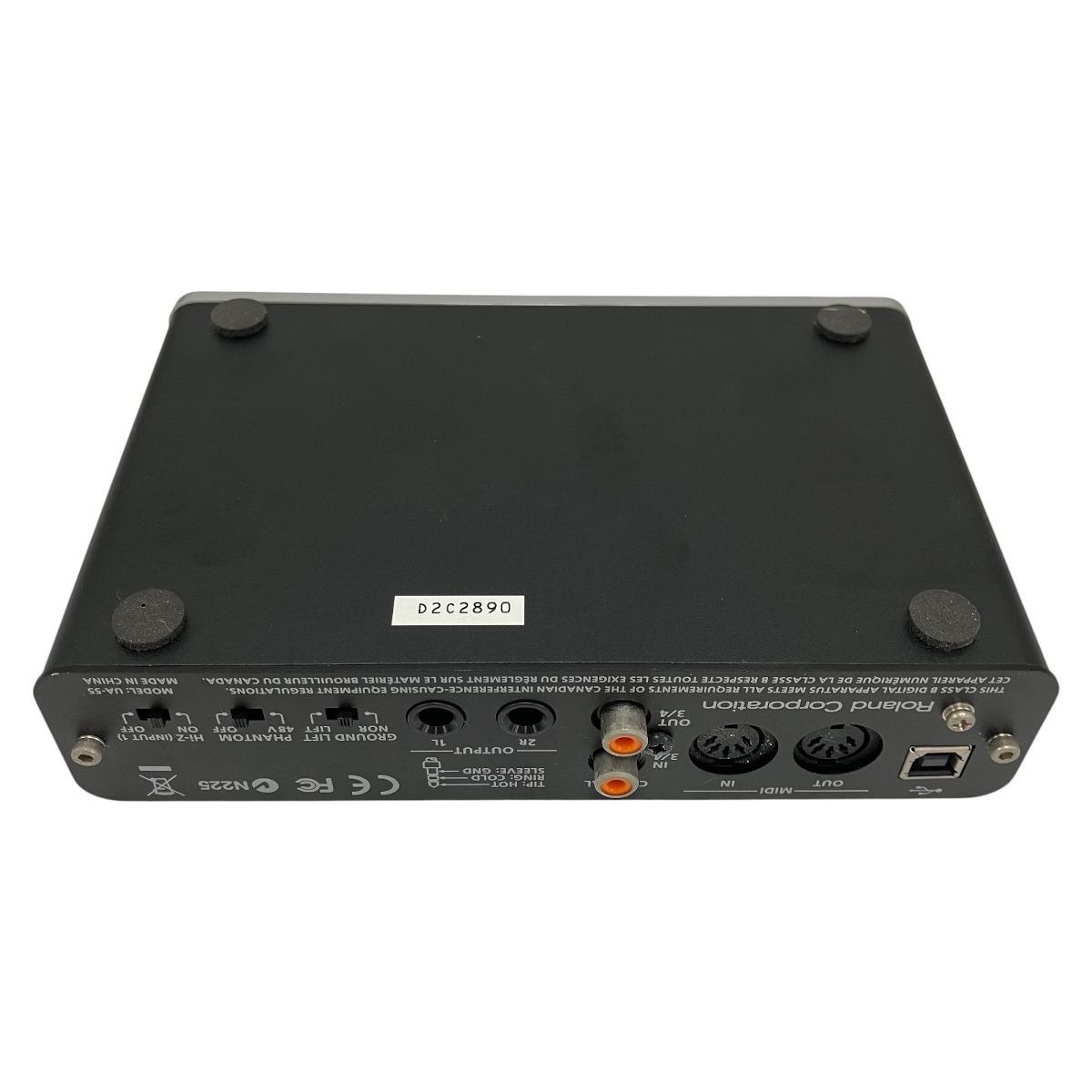 新品 Roland QUAD-CAPTURE オーディオインターフェース Amazon.co.jp: Roland ローランド オーディオインターフェイス