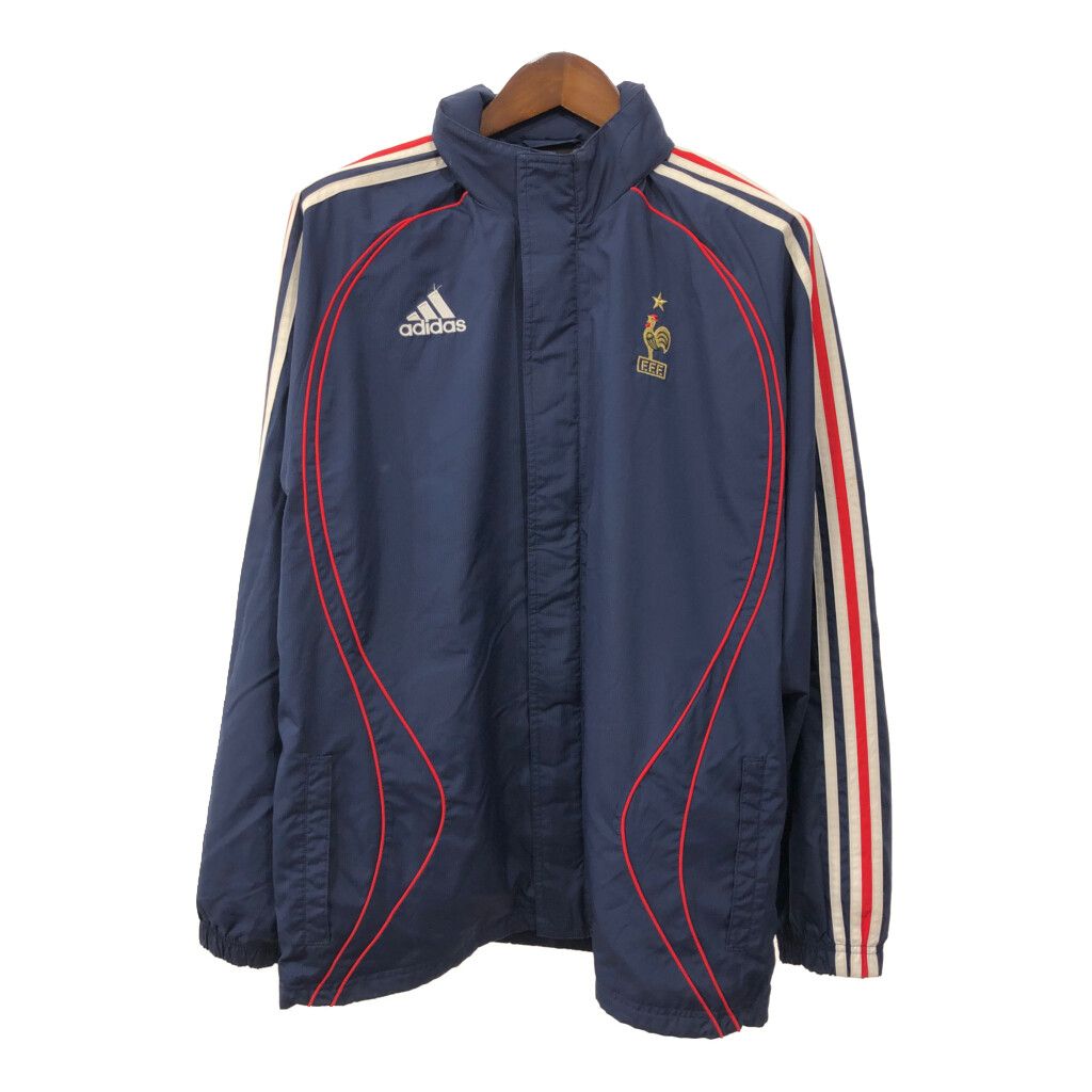 adidas フランス代表 ベンチコート ネイビー adidas フランス代表 ベンチコート ネイビー adidas フランス