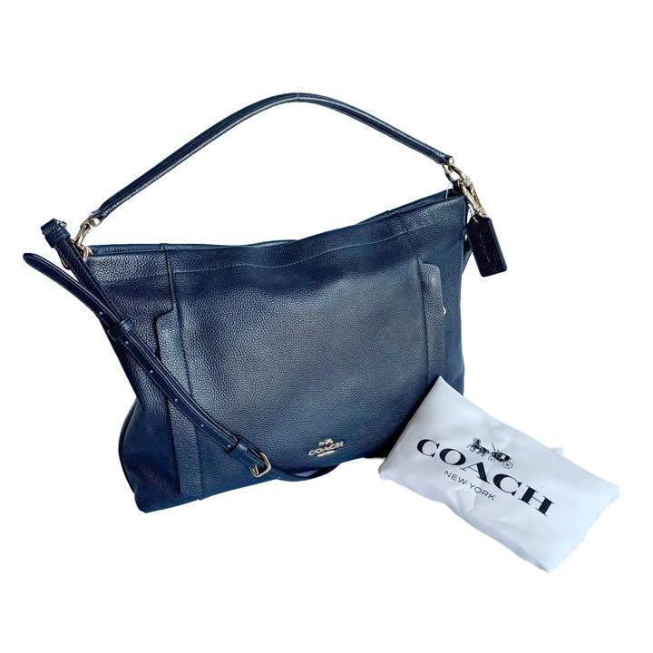 人気メーカー・ブランド COACH コーチ スカウトホーボー 34312 ペブルドレザー2way バッグ