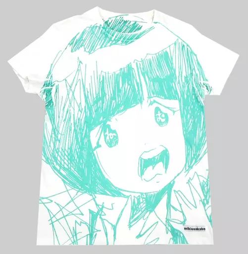 Tシャツ(女性アイドル)　夢眠ねむ レギュラーTシャツ ホワイト×インクジェットプリント Mサイズ 「MIKIOSAKABE×愛☆まどんな×でんぱ組.inc」 コラボ商品第4弾 中古】Tシャツ(女性アイドル) 夢眠ねむ MIKIO SAKABE×でんぱ組