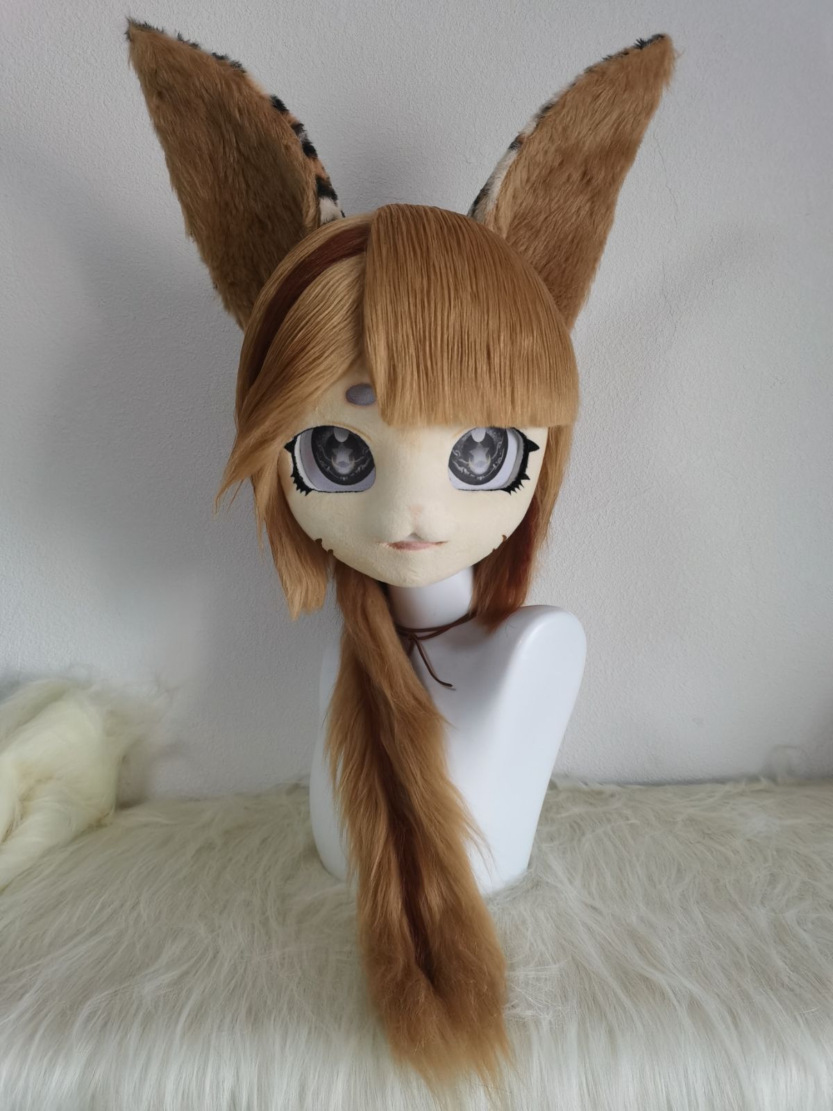 着ぐるみヘッド ファースーツ 試作品 NO.2 一品のみ 全頭ヘッド ケモノ マスク ぬいぐるみ コスプレ コスチューム kigurumi