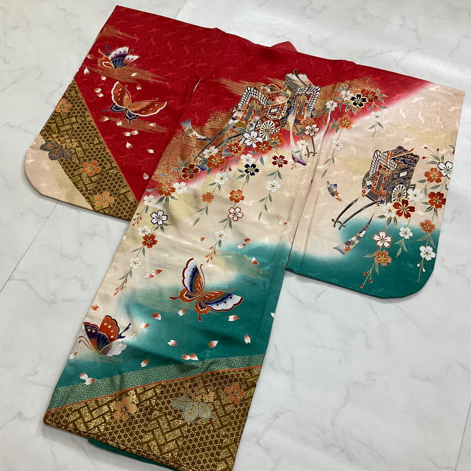 kimono+one◇美品◇3歳様◇最高級お誂え品◇お誂え品◇子供着物◇振袖