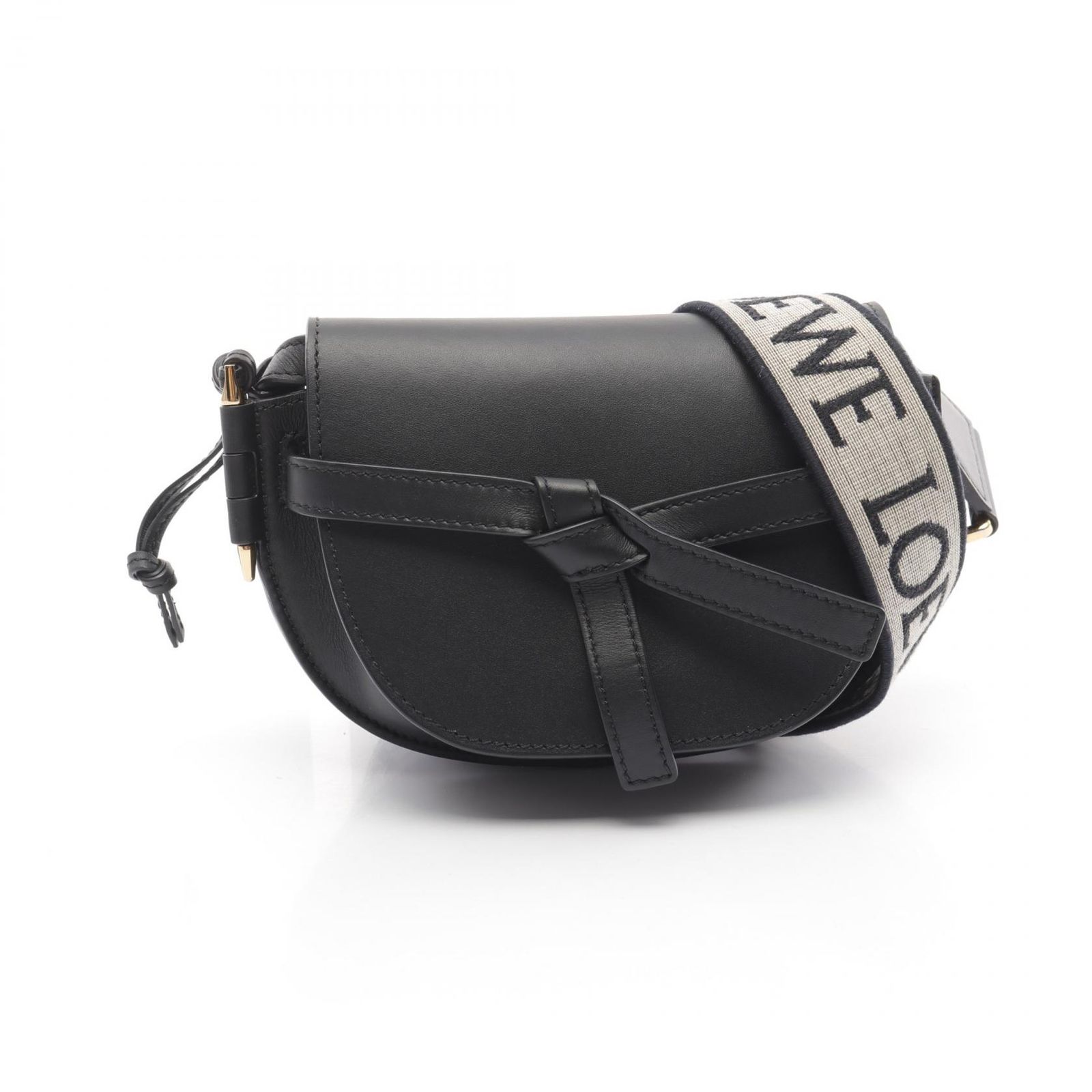 ロエベ LOEWE ショルダーバッグ ゲート デュアル バッグ ミニ ブラック 