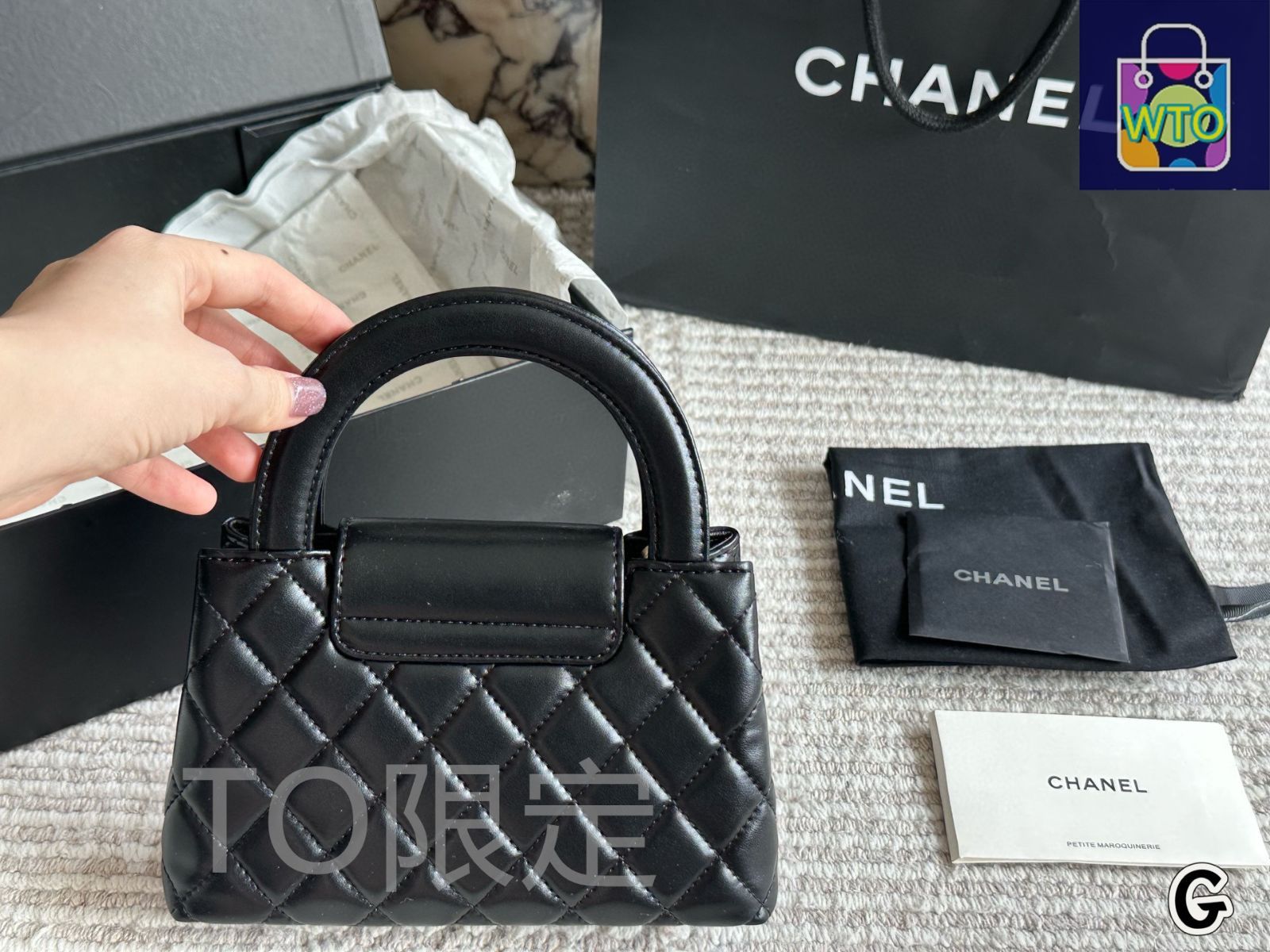 シャネル 23K ヴィンテージ風 ケリーバッグ ミニサイズ ブラック 今日特価】Chanel シャネル 23Kケリー ヴィンテージでエレガント