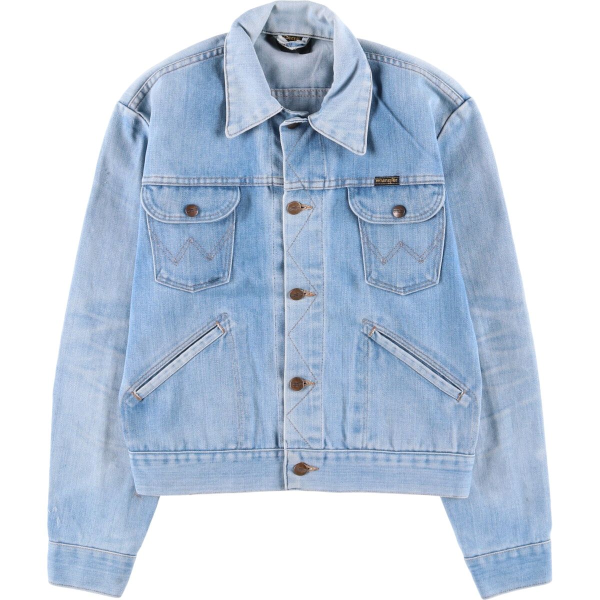 レディース 古着 70~80年代 ラングラー Wrangler デニムジャケット G 