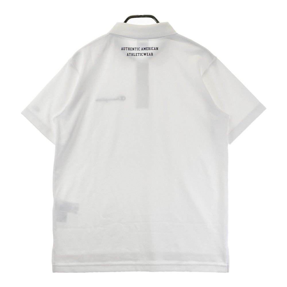サイズ：L CHAMPION GOLF チャンピオンゴルフ  メッシュ半袖ポロシャツ  ホワイト系 [240101459540] ゴルフウェア メンズ ストスト サイズ：L CHAMPION GOLF チャンピオンゴルフ メッシュ半袖