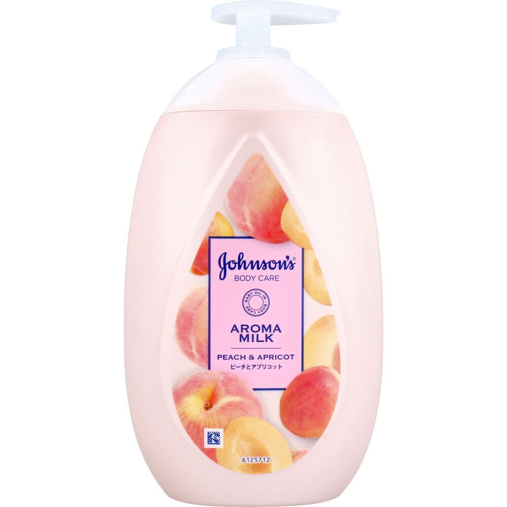 6セット ジョンソンボディケア ラスティングモイスチャー アロマミルク ピーチとアプリコットの香り 500mL