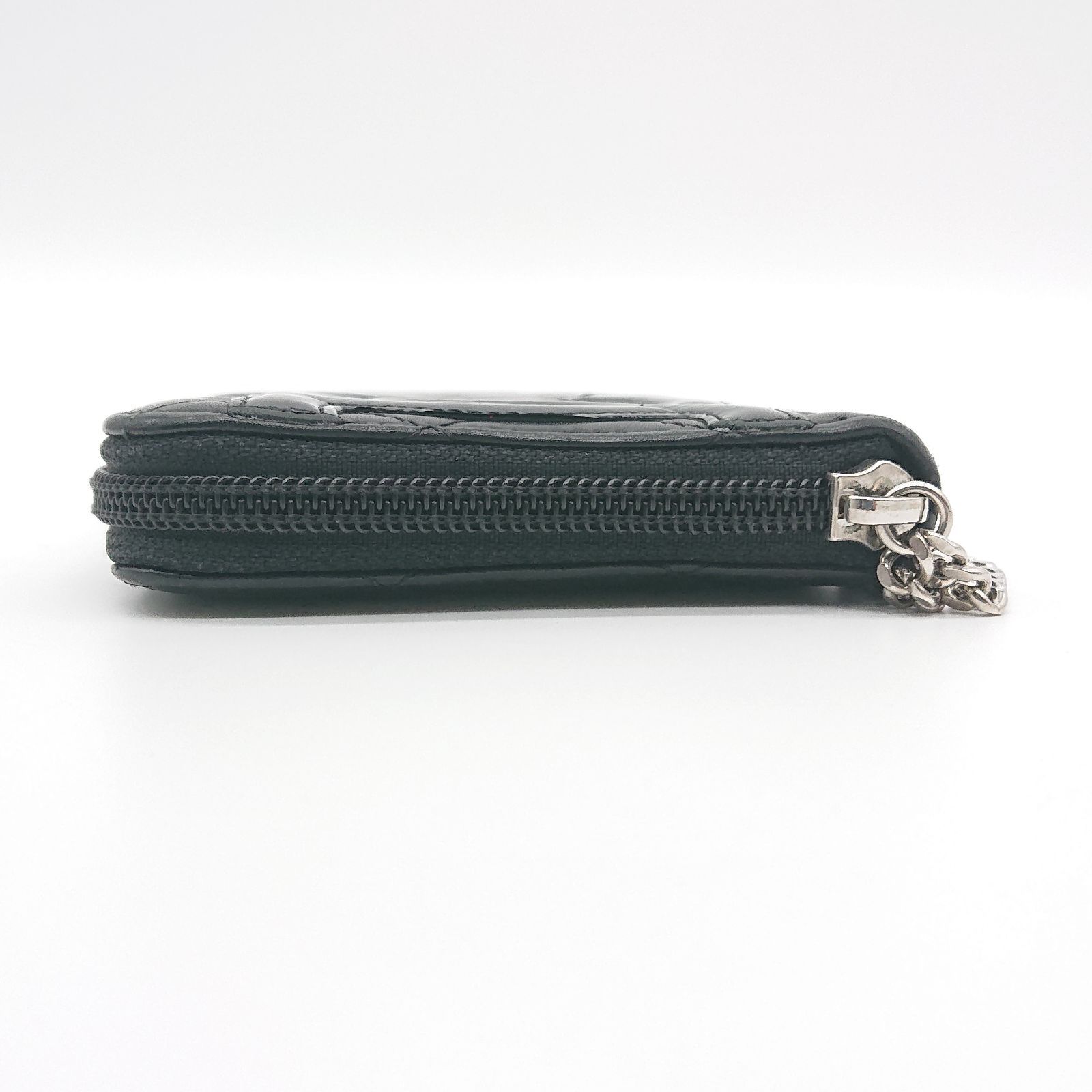 美品】CHANEL シャネル 長財布 カンボンライン ラウンドジップ