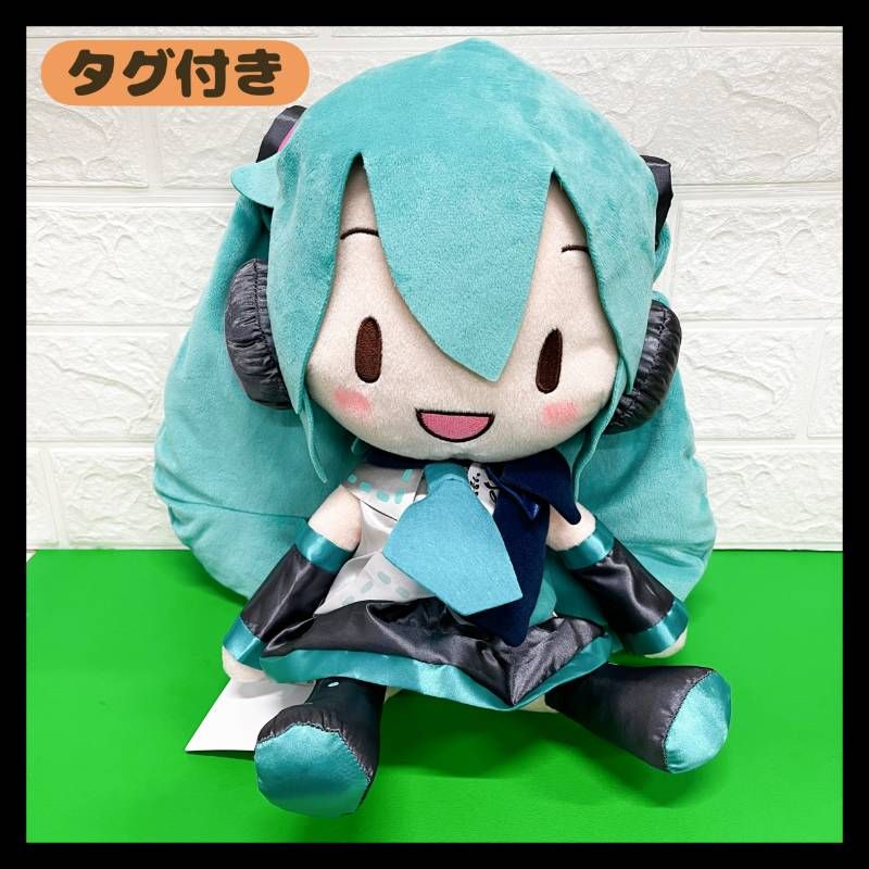 タグ付き】初音ミク ふわぷち L ぬいぐるみ Preciality - メルカリ