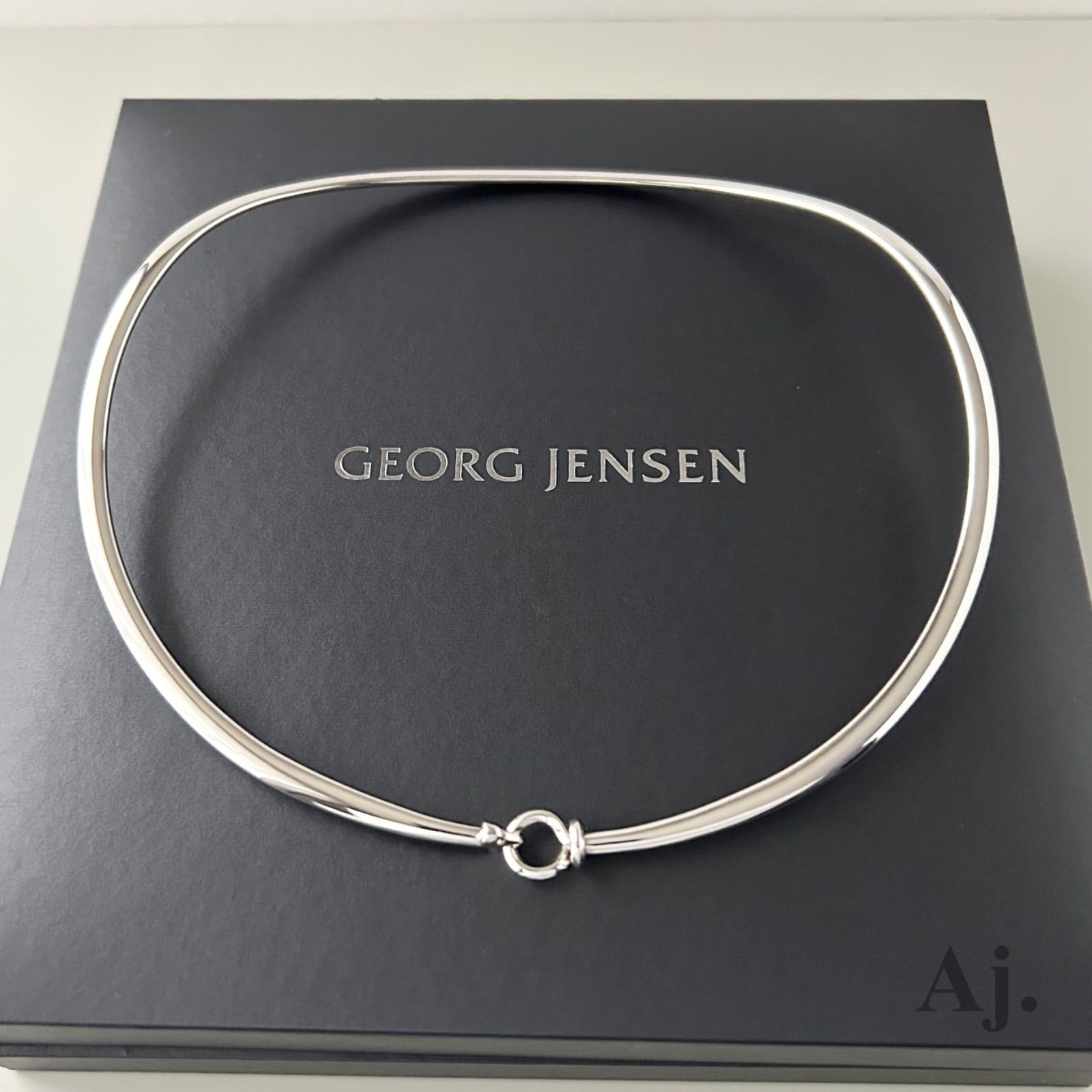 ジョージジェンセン ネックリング チョーカー 410 Vivianna Torun AG925 デンマーク製 Georg Jensen
