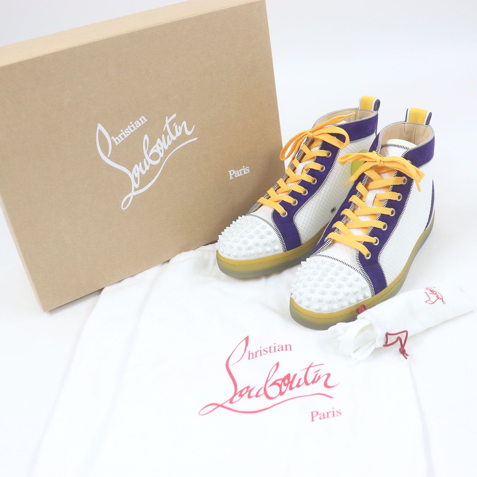 Christian Louboutin スワロフスキー スタッズ スニーカー 43 Christian Louboutin スワロフスキー スタッズ スニーカー 43