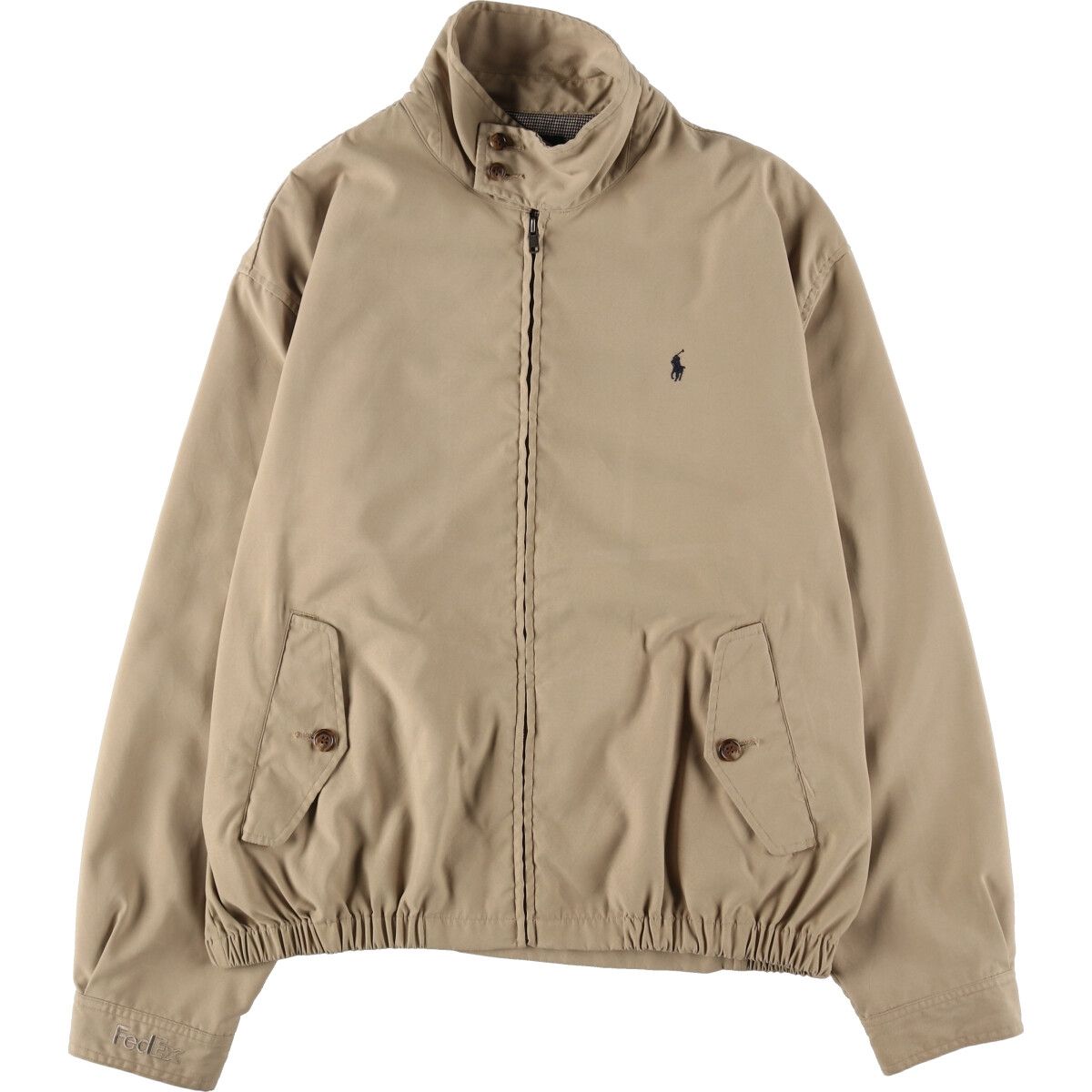 Polo RalphLauren（ポロ・ラルフローレン ）ハリントンジャケット 90s ポロ ラルフローレン G9タイプ マドラスチェックライナー 太