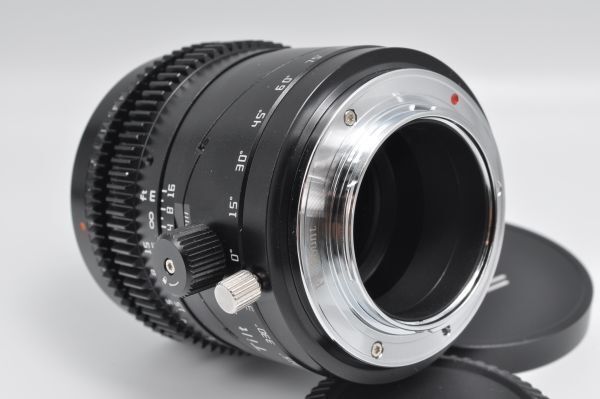 TTArtisan Tilt 50mm F1.4 Xマウント 富士フイルムX ティルト チルト レンズ 銘匠光学